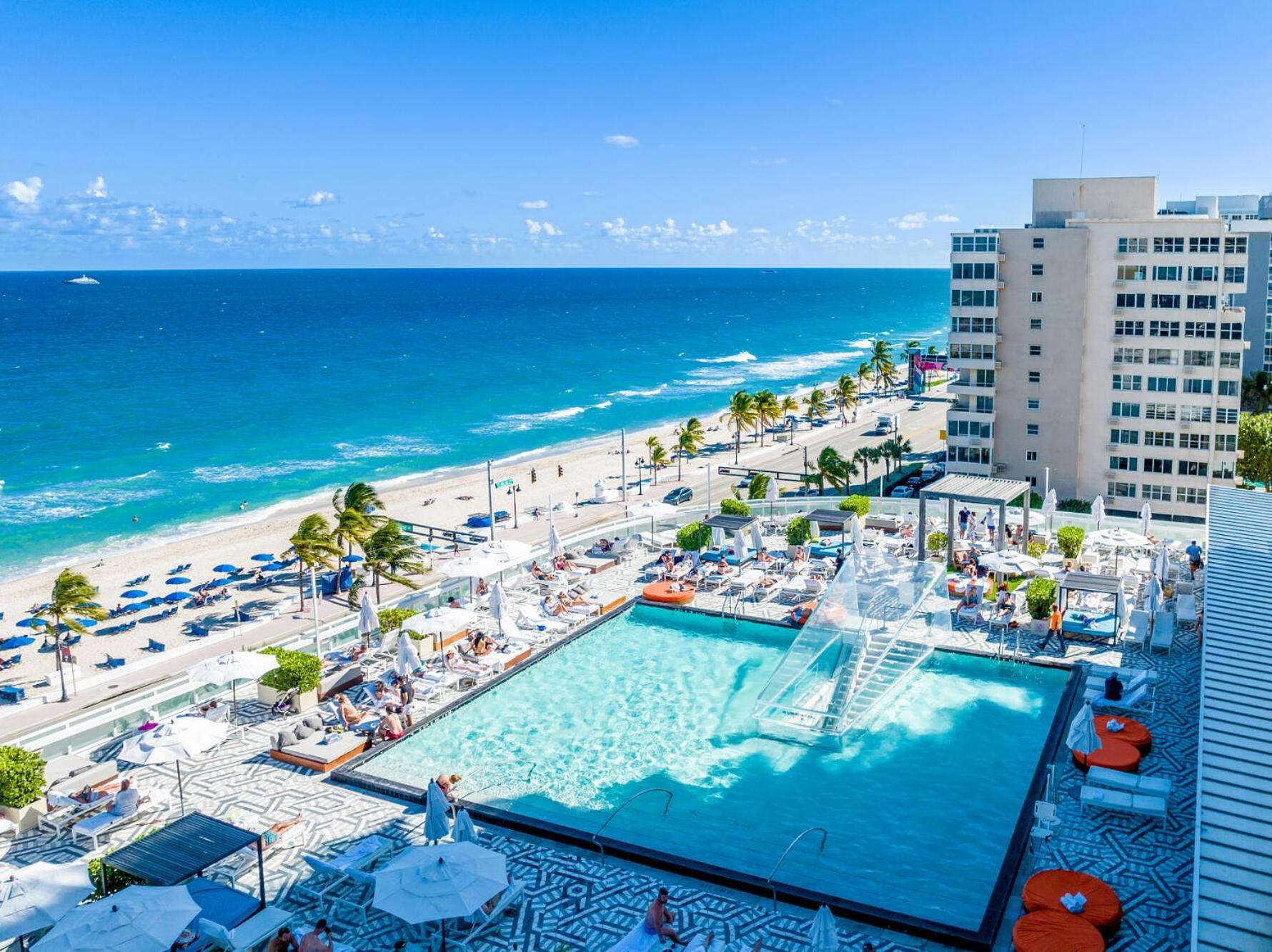 High Floor Luxury 2Br 2Ba, Sleeps 6, Resort Access - Horizon By Homestakes Fort Lauderdale Luaran gambar